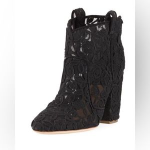 NWOT Laurence Dacade Peter Lace Western Booties